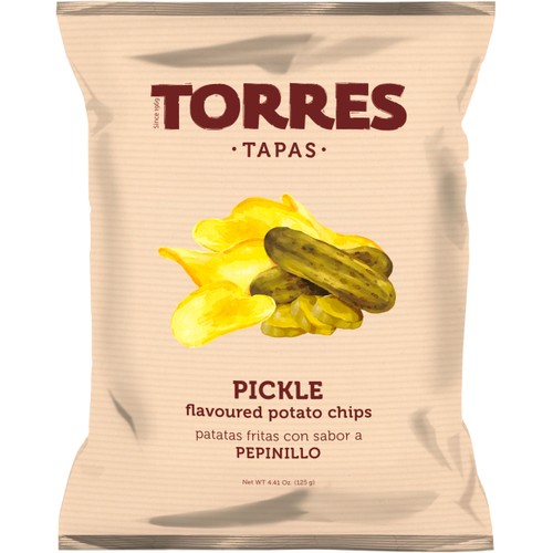 Chips Pickle 125g TORRES