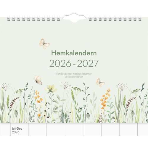 Väggkalender 26/27 Hemkalender