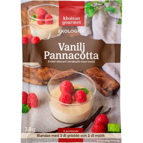 Vaniljpannacotta Pulvermix 38g Khoisan Gourmet