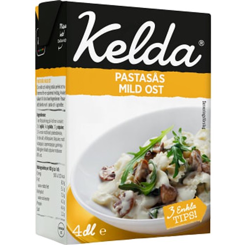Pastasås Mild ost 400ml Kelda