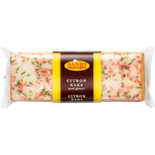 Citronkaka Med Glasyr 350g Sanjo