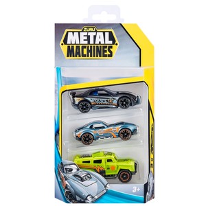 Bilar Metal Machine 3-p