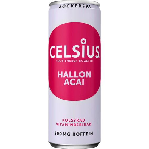 Energidryck Hallon Acai 35,5cl Celsius