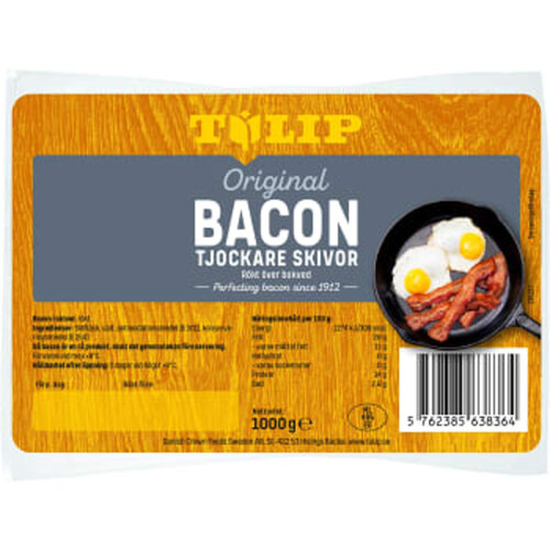 Bacon Skivad 1kg Tulip