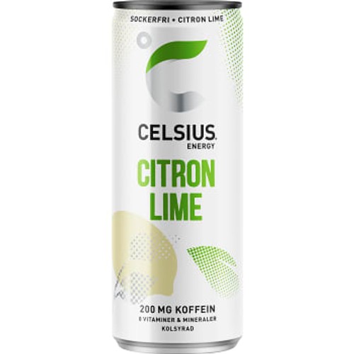 Energidryck Citron Lime 35,5cl Celsius