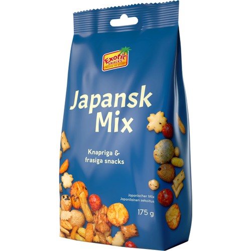 Snacks Japansk Mix 175g Exotic Snacks