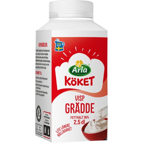 Vispgrädde 36% 2,5dl Arla Köket®