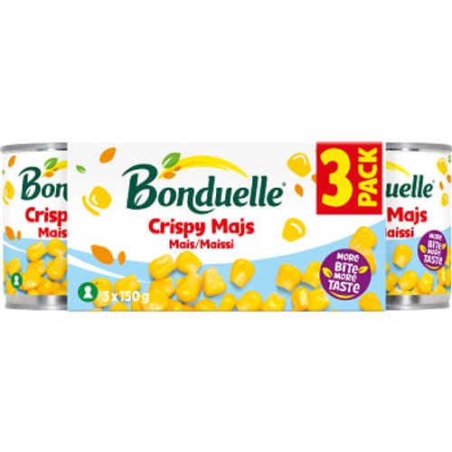 Majskorn 450g 3-p Bonduelle