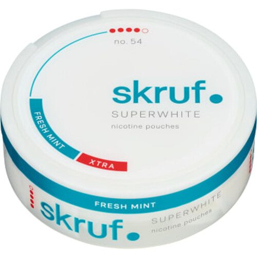 Super White Slim F Skruf