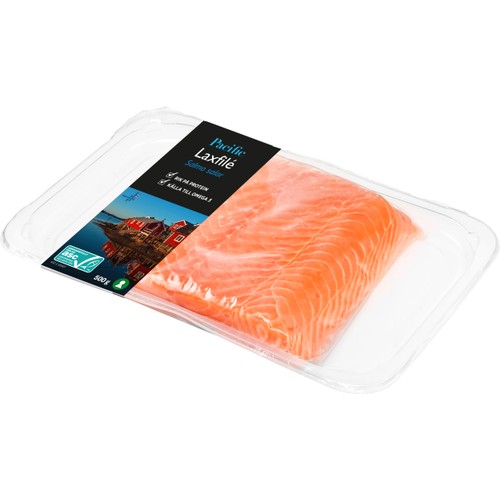 Laxfilé Färsk 500g Pacific brand