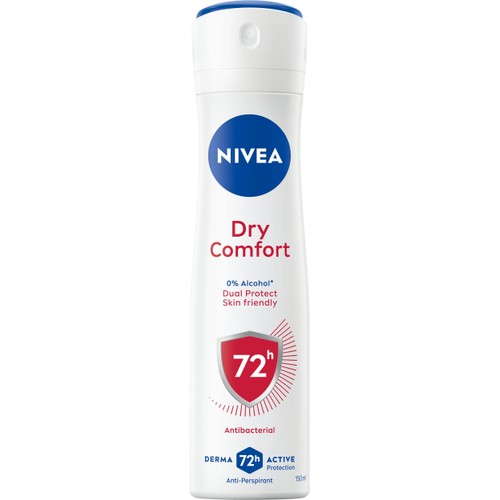 Deodorant Spray Dry Comfort Dual Protect 150ml Nivea
