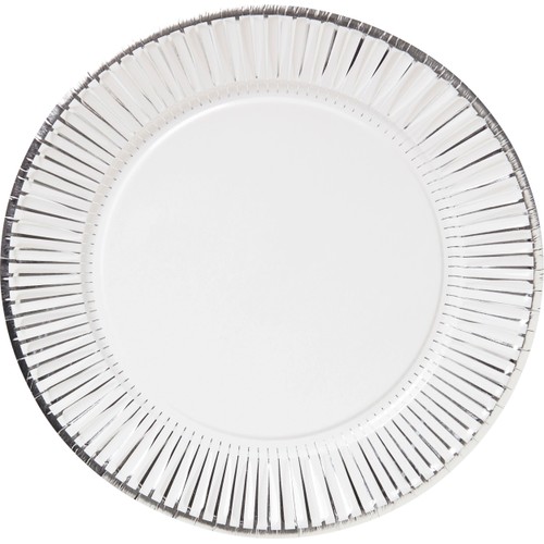 Tallrik Silver 26cm 8-p ICA
