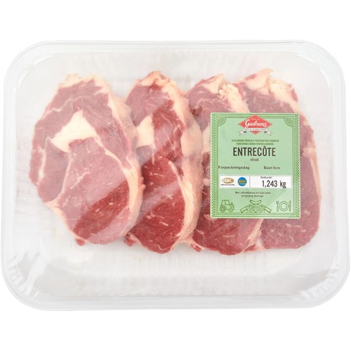 Entrecôte ca 1,1kg Skövde slakteri