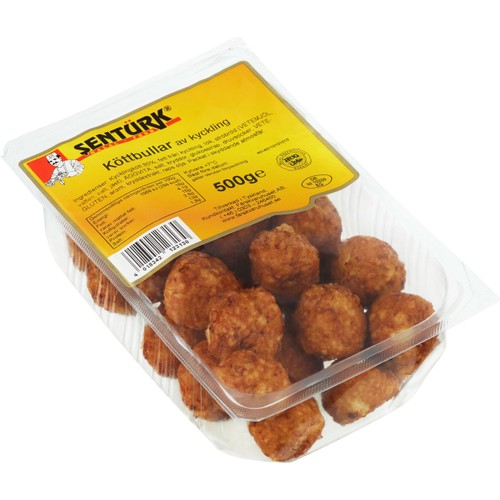 Kycklingköttbullar 500g Sentürk