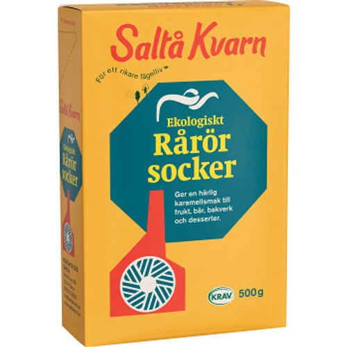 Rårörsocker 500g KRAV Saltå Kvarn