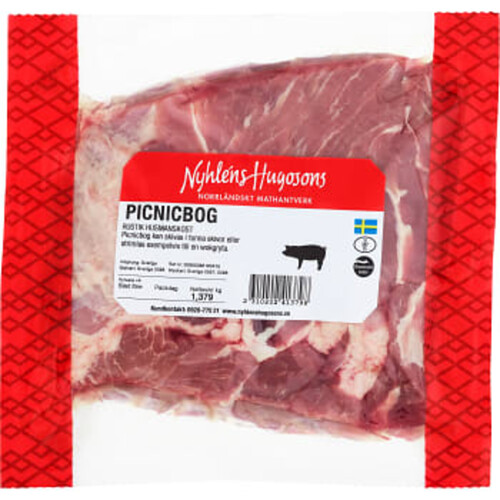 Picnicbog i Bit ca 1,1kg Nyhléns Hugosons