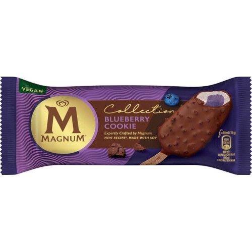 Glasspinne Blueberry cookie 1-p Magnum