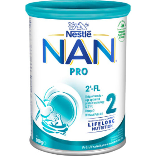 Mjölkersättning NAN Pro 2 6mån 800g Nestle