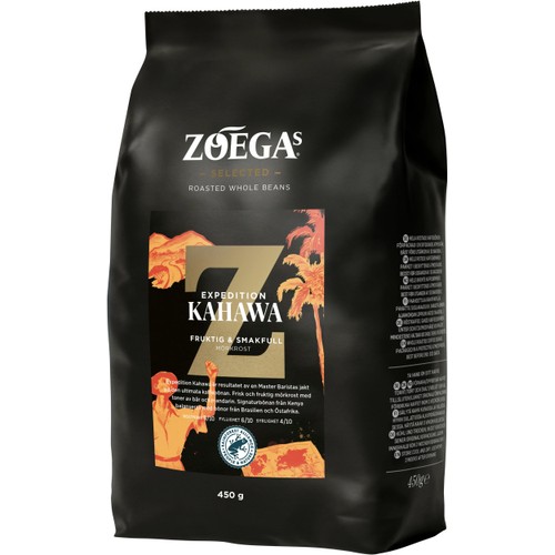 Kaffe Kahawa Hela Bönor 450g Zoégas