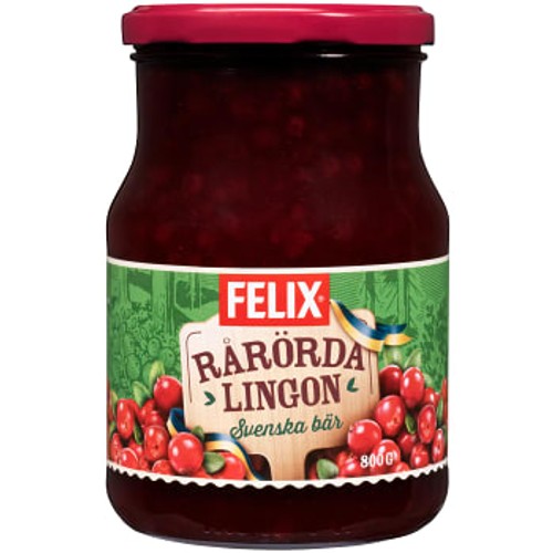 Rårörda lingon 800g Felix