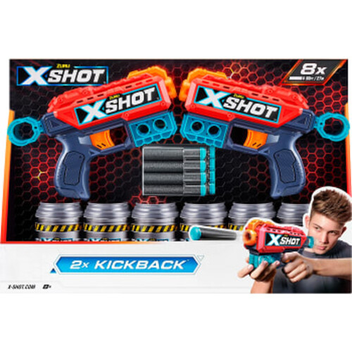X-Shot Kickback 2-p
