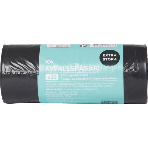 Avfallspåse Extra Stor 20-pack ICA 