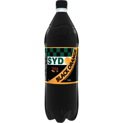 Läsk SYD Black Orange 1500ml Vasa Bryggeri