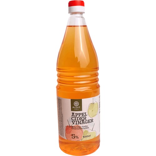 Äppelcidervinäger 1000ml Plivit