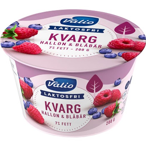 Kvarg Hallon & blåbär Laktosfri 200g Valio Eila