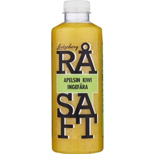 Råsaft Apelsin kiwi & ingefära 800ml Loviseberg