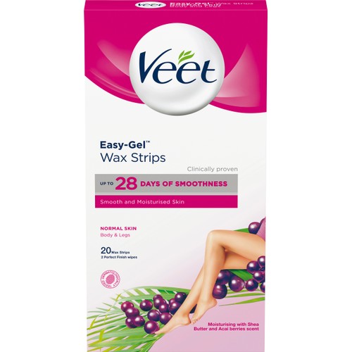 Vaxremsor 20-p + 4 finsh wipes Veet