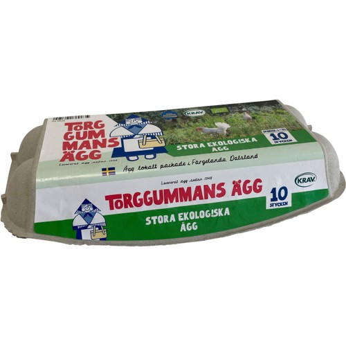 Ägg 10-pack Eko Torggummans Ägg