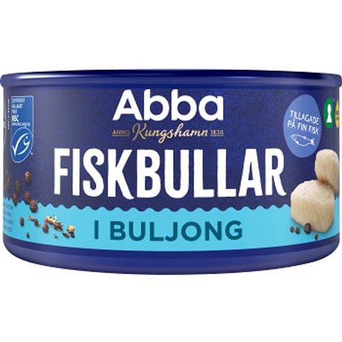 Fiskbullar i buljong 375g Abba