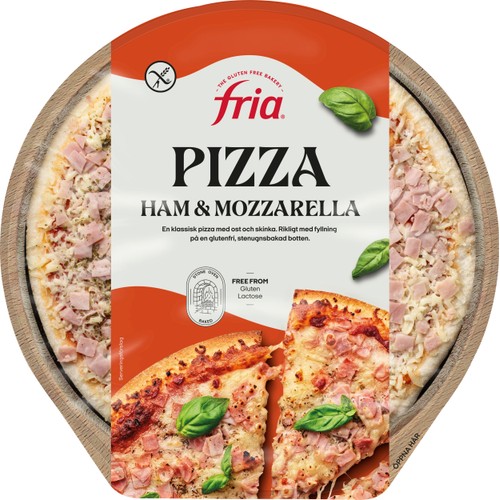Pizza Skinka mozarella Gluten & Laktosfri 420g Fria
