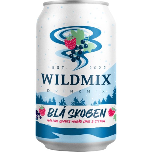 Drinkmix Blå Skogen 33cl WildMix
