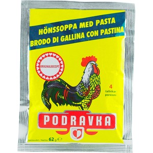 Hönssoppa med pasta 62g Podravka