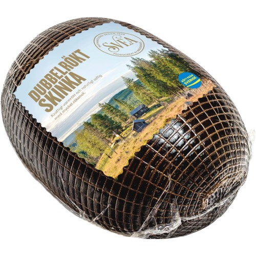 Skinka Dubbelrökt ca 100g Brödernas