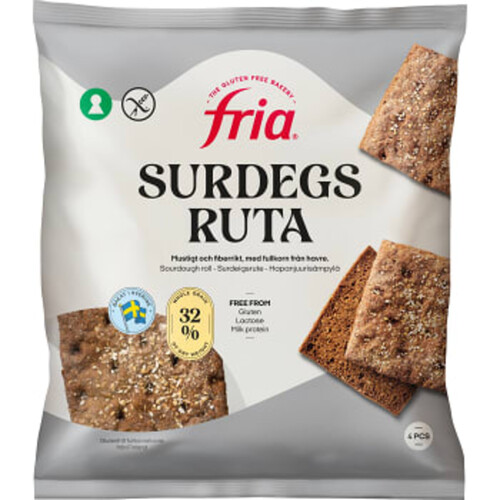 Surdegsruta Glutenfri 280g Fria