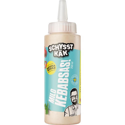 Kebabsås Mild 250ml Schysst käk
