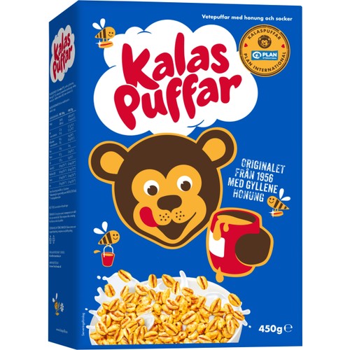 Kalaspuffar 450g Honey Monster