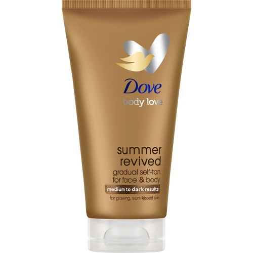 Brun utan sol Lotion Summer revived Medium to Dark  75ml Dove