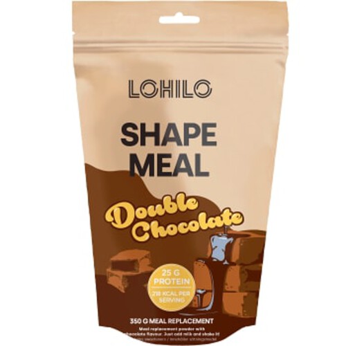 Måltidsersättning Shape Protein - Double Chocolate 350g Lohilo