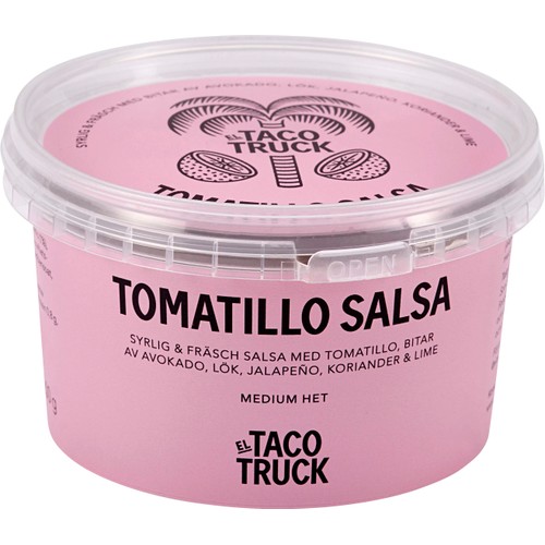 Tomatillo Salsa 200g El Taco Truck