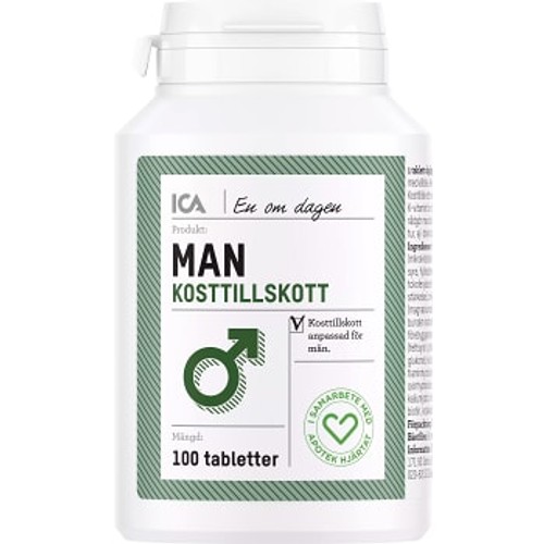 Multivitamin Man 100st ICA Hjärtat