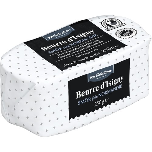 Smör från Normandie 80% 250g ICA Selection