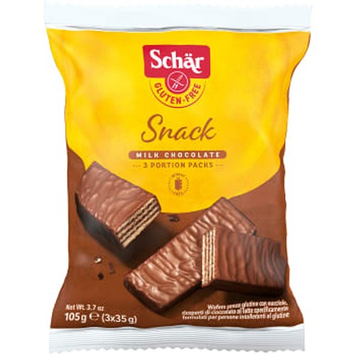 Snack rån med nötkräm och choklad 105 g Schär
