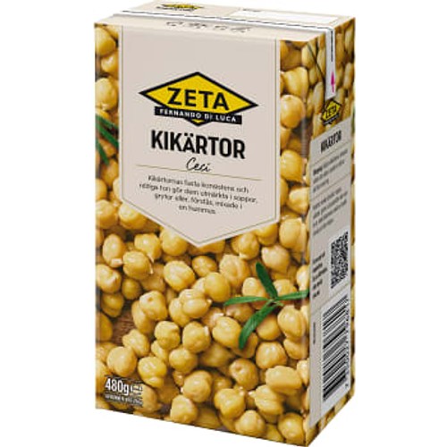 Kikärtor 480g Zeta