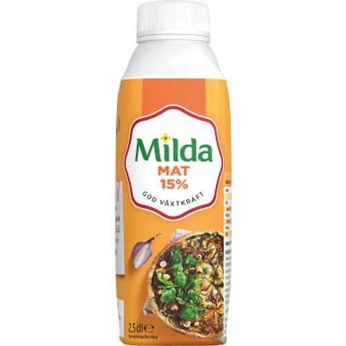 Matlagningsgrädde Mat 15% 2,5dl Milda
