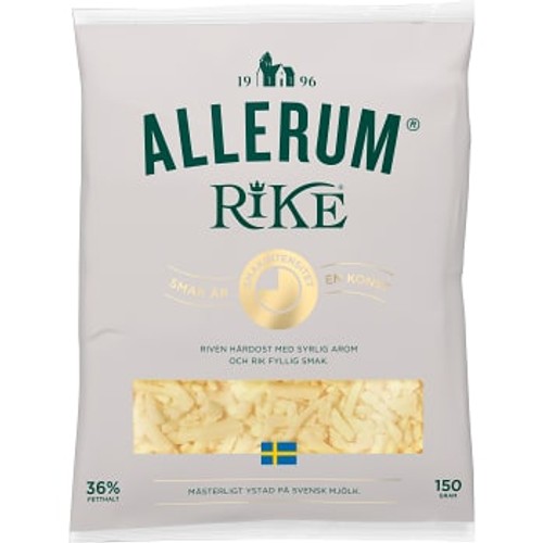 Rike riven ost 150g Allerum