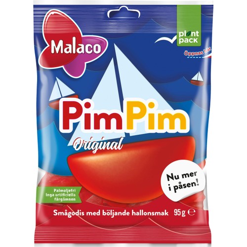 Godispåse PimPim Hallon 95g Malaco
